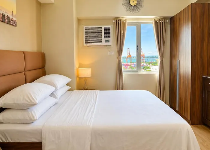 Azure Unit By Migas Haven At Sunvida Sm Cebu Appart hôtel
